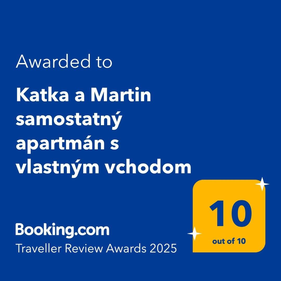 Katka A Martin Samostatny Apartman S Vlastnym Vchodom Liptovský Mikuláš Eksteriør bilde